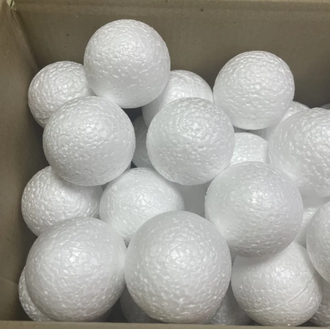 Шар 6 см из пенопласта