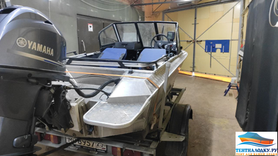 Тент на лодку WELLBOAT-434 NEXT NS капот