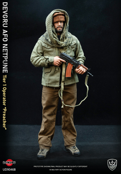 Боец DEVGRU AFO Neptune “Preacher” - Коллекционная ФИГУРА 1/6  (UD9046B) - UJINDOU