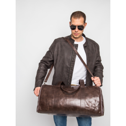 Кожаный портплед / дорожная сумка Torino Premium 
brown (арт. 4037-52)