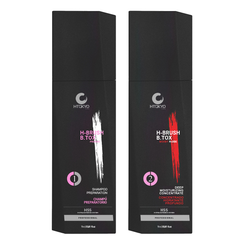 Ботокс концентрат для волос H-Brush BTox Moist Rose, набор 1000/1000 мл.