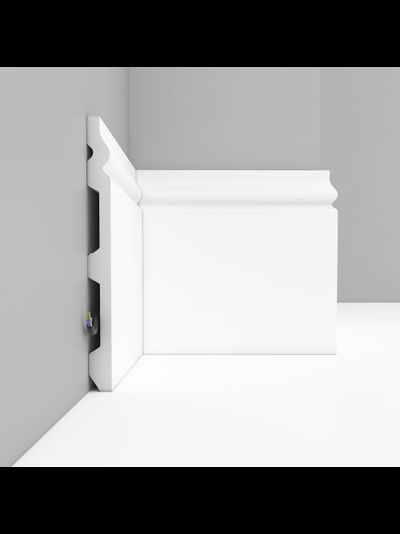 Плинтус напольный DECOMASTER A245 (200*18*2000мм)