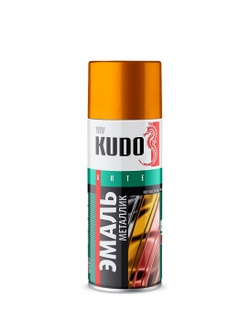 Эмаль металлик универсальная КУДО, 520 мл