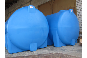 Пластиковая емкость 5000 литров горизонтальная H5000