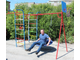 Уличный детский спортивный комплекс PLASTEP МИКРО 3 с сеткой купить в Воронеже