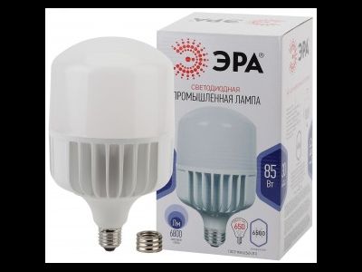 ЭРА стандарт высокомощн.(колокол) E27/E40 85W(6800lm) 6500K 6K 274x140 POWER T140-85W-6500 4787