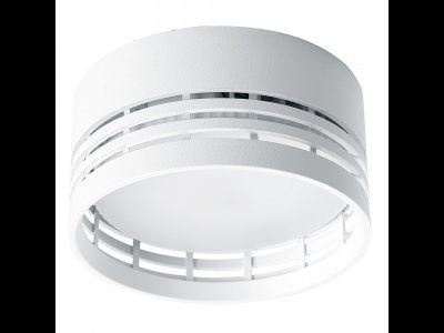 Feron светильник накладной спот под лампу GX53 белый 82x82x43 HL354 41505