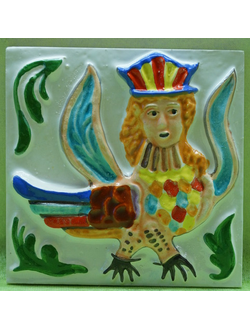 Сирин (изразцовая плитка)