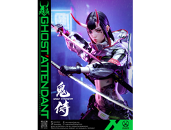 ПРЕДЗАКАЗ - Девушка-киборг - Коллекционная ФИГУРКА 1/6 scale Ghost Attendant (GS-001) - POP COSTUME  ?ЦЕНА: 26900 РУБ.?