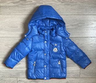 М.17-62 Куртка Moncler синяя  (116)