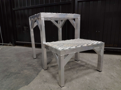 Подставка алюминиевая большегрузная ПАБ-2 с пвл