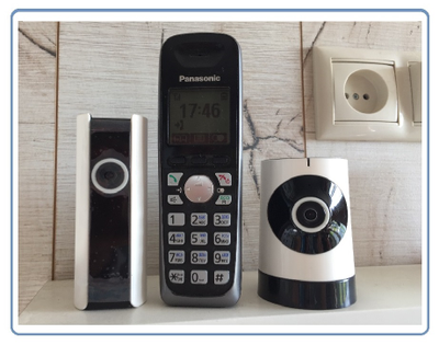 Видеоняня /WiFi видеокамера панорамная с DVR (fish-mini), HD