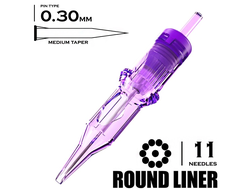 11 RLMT/0.30 - Round Liner Medium Taper "MAST PRO"