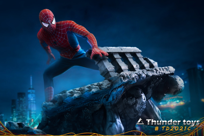 Человек-Паук (делюкс версия) - Коллекционная ФИГУРКА 1/6 Variant Spider Deluxe Edition (TD2021C) - Thunder Toys