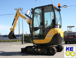 YP-172B17-68230 стекло за дверью Yanmar SV18, SV22, SV26