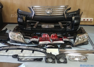 Рестайлинг Lexus LX570/LX450D из 2007-2011 в 2012-2015 Максимальный