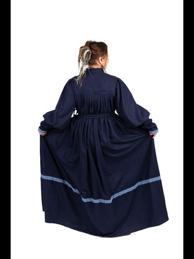 Платье в русском стиле "Поморское" шерстяное