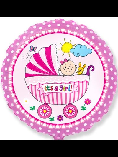 Круг, Детская коляска для девочки