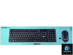 клавиатура+мышь беспроводная Logitech MK290 (наклейки с русскими буквами)