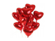 Фольгированное сердце красное