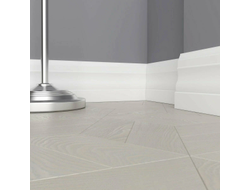 Плинтус Ultrawood BASE 003, ЛДФ-декор, влагостойкий, ударопрочный, 2,4м, под покраску