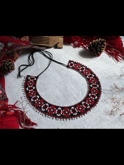 Бисерный ожерелок