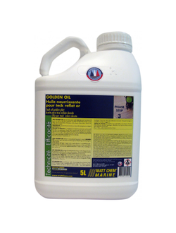 Масло для тика золотистое Matt Chem Marine Golden Oil 943M.5 5л