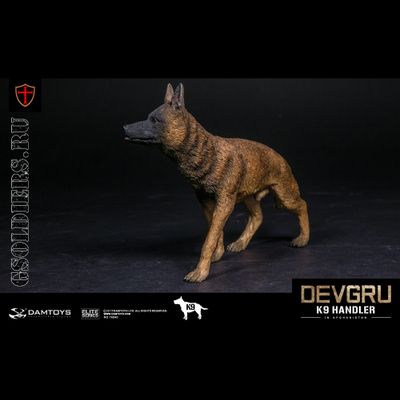 Боец DEVGRU со служебной собакой - Коллекционная фигурка 1/6 DEVGRU K9-handler in Afghanistan (DAM 78040) - DAMToys
