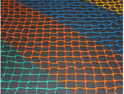 Сетка заградительная для детского лабиринта (синяя, зеленая, желтая, красная, белая)