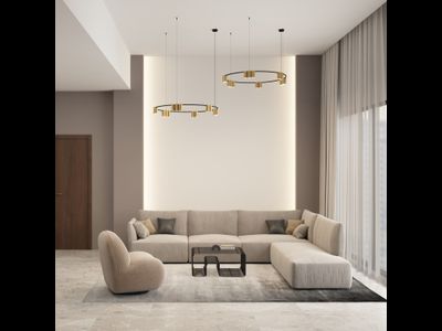 Подвесной светильник ORBIT DK4067-BK+SG