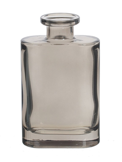 Ваза стекло дымчатый L7,5 W4 H12,5 см