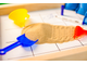 Игровой набор для экспериментов с песком "Песочница малая" (настольная, бук)