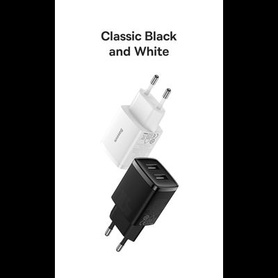 Адаптер питания Baseus Compact Charger 2U 10.5W EU