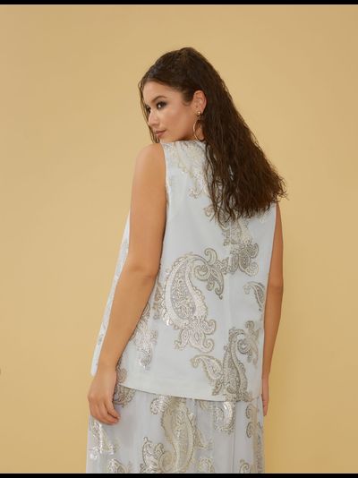 Юбка макси с шитьем (модификация 1)