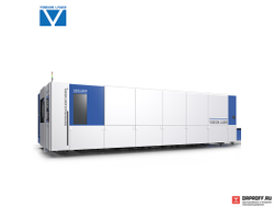 Станок для резки листов FC-серии, со сменными столами, с защитной кабиной