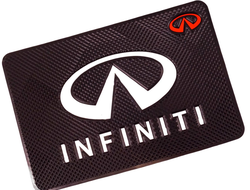 Коврик на торпеду с логотипом INFINITI