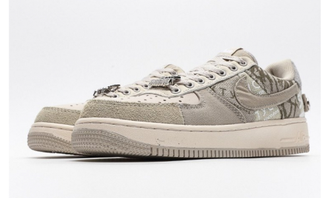 Nike X Travis Scott Air Force 1 Cactus Jack Grey