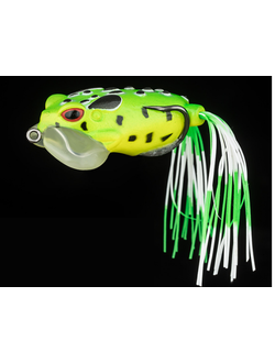 Воблер ThunderFrog Fishing (лягушка) с жабрами 13гр, 5,5см,  зеленая спина/ желтый живот