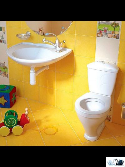 Унитаз Оскольская керамика Детский 47901110022, Стандарт с сиденьем