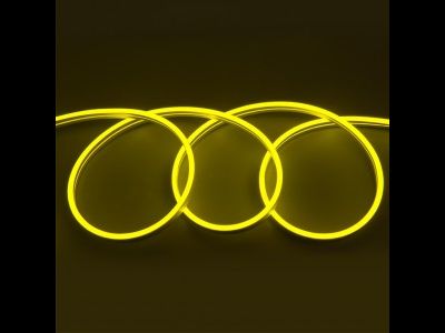 Неон гибкий General 12V 9.6W/m IP67 желтый (5м, цена за 1м) сеч6х12 GLS-2835-120-9.6-12-NL-Y 512811