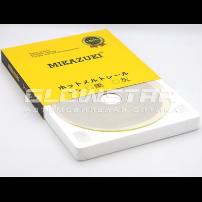 Герметик Mikazuki Black Hot жесткий, черный (рулон)