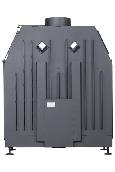 Каминная топка Альфа 1000 В подовая, Экокамин (Россия)