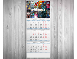 Календарь квартальный Андертейл, Undertale №4