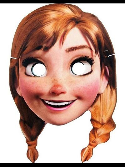 Маска &quot;Анна, Холодное сердце&quot;