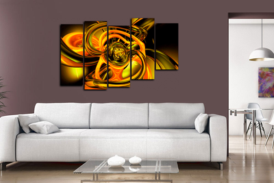 Модульная картина "Взгляд тысячелетия"