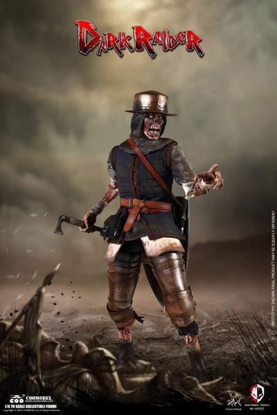 Воскресший солдат - КОЛЛЕКЦИОННАЯ ФИГУРКА 1/6 NIGHTMARE SEIRES (DIECAST ALLOY)  - DARK RAIDER (NS002) - COOMODEL