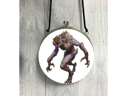 Сумка круглая Doom/ Дум №10