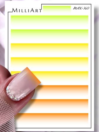 Слайдер-дизайн MilliArt Nails MAX-360