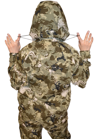 ЛЕТНИЙ ЖЕНСКИЙ КАМУФЛЯЖНЫЙ КОСТЮМ "ТАЙГАН" В ЛЕСНОЙ РАСЦВЕТКЕ фото-8