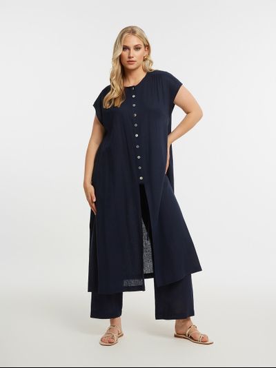 Женская блузка с принтом большого размера в модном бутике XLady